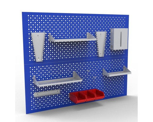 Двойная перфопанель ML с аксессуарами к-т № 1 (1400x1000 мм)