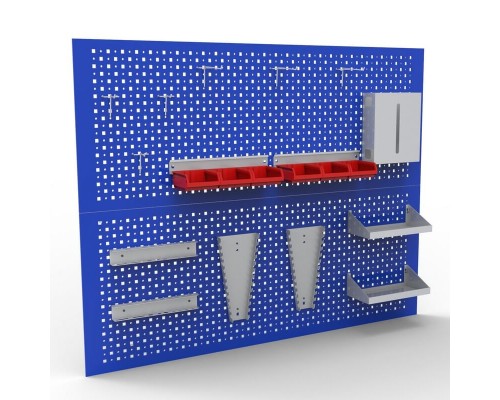 Двойная перфопанель ML с аксессуарами к-т № 4 (1200x1000 мм)