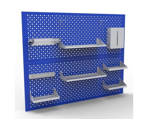 Двойная перфопанель ML с аксессуарами к-т № 5 (1200x1000 мм)